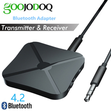 2 in 1 Bluetooth 5.0 Audio Transmitter Receiver Adapter 3.5mm Aux Adapter For TV Home Stereo System PC Headphone Speaker Tablet 2024 - buy cheap