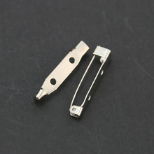 Free shipping 100pcs/lot Rhodium Plated Brooch Pin Clasp Fingings 30mm Fit for DIY Making CN-FZC004-69 2024 - buy cheap