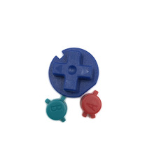 1set Replacement Colorfull Buttons For GBC Game Console  for GBC D Pads A B Buttons 2024 - buy cheap