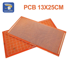 1pcs 13x25 cm 13*25cm Single Side Prototype 2.54mm PCB Breadboard Universal Experimental Bakelite Copper Plate Circuirt Board 2024 - buy cheap