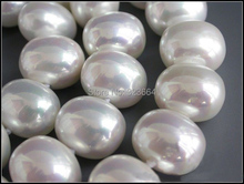 Жемчужное ожерелье, 18 "20 мм, белое яйцо, Южное море 2024 - купить недорого