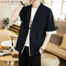 Мужская льняная куртка-бомбер, традиционный китайский пиджак в восточном стиле, Одежда Кунг-фу ушу, AA001 2024 - купить недорого