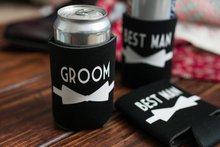 customize bestman groom wedding Bachelorette Can Drink Coolers , customize bridesmaid maid of honor proposal gifts drink sleeves 2024 - buy cheap