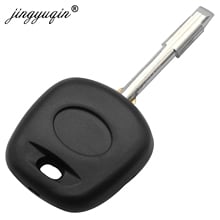 jingyuqin Transponder Uncut Blank Blade Key Shell For Ford Focus Mondeo KA JMC Jaguar XJ8 Transit Connect with Chip Groove 2024 - buy cheap