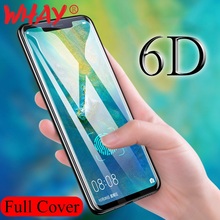 Закаленное стекло 6D для Xiaomi Mi 9 Pro 9T A3 9 Lite SE CC9 e Pocophone F1, Защитное стекло для Xiaomi Redmi 8 8A K20 Pro S2 7 7a 2024 - купить недорого