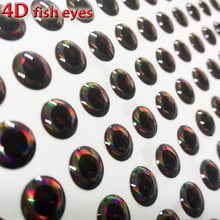 HOT NEW ARRRVAL  fishing 4d lure eyes  size 3mm-12mm good fish eyes quantity:300pcs/lot 2024 - buy cheap