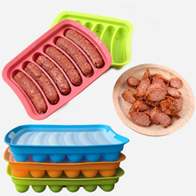 Sausage MakerSausage Silicone Mold DIY Hot Dog Handmade Ham Sausage 6 in 1 Making and Refrigerated Hot Dog (holiday best gift) 2024 - buy cheap