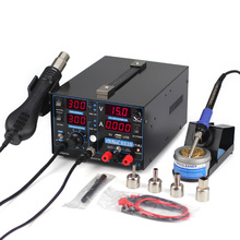 110V/220V Repair Soldering Station  3 in 1 Hot air gun rework station 853D Soldering station power supply soldering 2024 - buy cheap