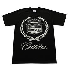 ORIGINAL Cadillac Men's T-Shirt Black  Print T Shirt Men Summer Style Fashion Top Tee  on Sale New Fashion Summer 2024 - buy cheap