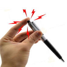 1PCS Electric Shock Pen Practical Joke Gag Prank Funny Trick Fun Gadget April Fool Toy 2024 - купить недорого