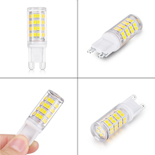 10 Pack G9 LED Bulb 3W 100-265V No Flicker LED G9 Lamp Replace 40w Halogen SMD 2835 52LED 360 Degree Warm Natural Cool White 2024 - buy cheap