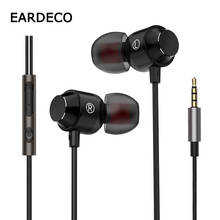 EARDECO Sport Wired In Ear Phone Earphone Earbuds Headset Stereo Earphones Bass HIFI Earpiece With Wire Music For Xiaomi IPhone 2024 - buy cheap