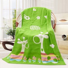 Baby Towel 70x140cm 3 Layers Organic Cotton gauze Material Children Towels Soft Cartoon Towel Baby Bath Towel For Newborns 2024 - buy cheap