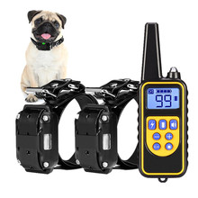 6.18 Electric Remote Control Dog Training Collar Waterproof Charging Dog Puppy Anti-Bark Neck Collar Trainer 1/2/3 For Dogs 2024 - buy cheap