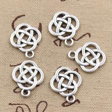 15pcs Charms Amulet 18x16mm Antique Making Pendant fit,Vintage Tibetan Bronze Silver color,DIY Handmade Jewelry 2024 - buy cheap