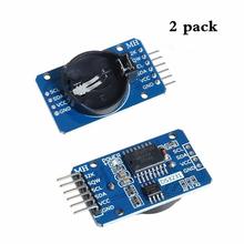 2pcs Ds3231 At24c32 Iic High Precision Real Time Clock Module 3.3v To 5.5v For Raspberry Pi And Arduino Beats Ds1307 2024 - buy cheap