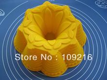 1pcs Big Flower Green Good Quality 100% Food Grade Silicone Cake/Ice/Jelly/Pudding/Muffin Cupcake Pan DIY Mold 2024 - buy cheap
