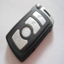 Умный дистанционный чехол DAKATU без ключа для BMW 7 Series 745 750 i Smart Remote key shell чехол с 4 кнопками hu92 blade 2024 - купить недорого