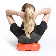 30*11cm Myofascial Release Fitness Peanut Massage Ball Fascia Massager Roller Pilates Yoga Pillow Muscle Relex Rubber 2024 - buy cheap
