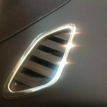 Para Nissan Murano 2015 2016 2017 2018 accesorios Aire acondicionado Ventilación cubiertas de molduras AC salida Acero inoxidable moldeado estilo de coche 2024 - compra barato