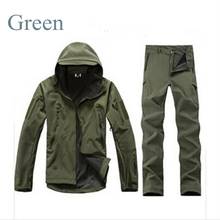 Тактическая куртка TAD, уличная Военная охотничья водонепроницаемая ветрозащитная Спортивная флисовая куртка, армейский зеленый цвет 2024 - купить недорого