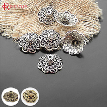 20PCS Diameter 18MM Antique Silver Bronze Gold ColorZinc Alloy Big Beads Caps Jewelry Making Supplies Diy Findings Accessories 2024 - buy cheap