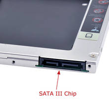2nd HDD Caddy 9,5 мм SATA 3,0 2,5 "SSD случае HDD 1 ТБ жесткий диск корпус для Apple macbook Pro Air SuperDrive Optibay 2024 - купить недорого