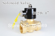2way2position DC24V 1 " válvula solenóide elétrica água ar N / C gás água Air 2024 - compre barato