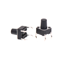 50pcs/lot Mini Micro Momentary Tactile Push Button Switch 6*6*8mm 4 Pin ON/OFF Keys Button DIP DC 12V  0.5A 2024 - buy cheap