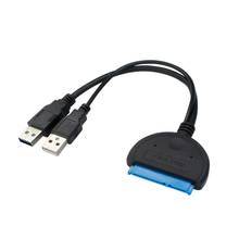 USB 3,0 к Sata Кабель-адаптер Внешний жесткий диск Адаптер 2,5 дюйма 3,5 дюйма диск HDD кабель SSD конвертер 2024 - купить недорого