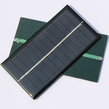 Солнечная панель BUHESHUI, 0,85 Вт, 1 Вт, 6 в, поликристаллическая, 50 шт./лот, 110 х 60 мм 2024 - купить недорого