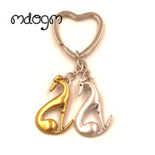 New Cute Greyhound Dog Animal Purse Handbag Charm Handmad Pendant Keychain For Bag Car Women Men Key Ring Love Jewelry K140 2024 - buy cheap