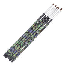 WUF 5Pcs/Pack DIY Professional Nail Tools Nail Art Design Painting Tool Pen Polish Brush Set Kit Nail Brushes Tools 38 2024 - buy cheap