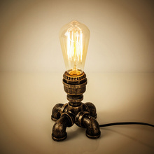 OYGROUP Железный Настольный светильник, промышленный кнопочный переключатель, настольная лампа, лампа для домашнего чтения, офисный светильник, светильник, лампа для чтения 2024 - купить недорого