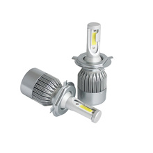 2 PCS plug&play h1 led car light h3 led 12v hb3 hb4 880/881 H4  cob headlight fog automotive led bulb for lada granta 2024 - buy cheap