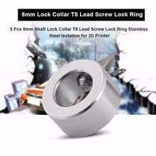 Стопорное кольцо 8 мм, из нержавеющей стали, для 3D-принтера, 5 шт. 2024 - купить недорого