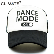 CLIMATE Funny Dancer Trucker Cap Men Dance Mode Funny Caps Cool Summer Hip Hop Street Dancer Trucker Caps Cool Mesh Caps Hat Man 2024 - buy cheap