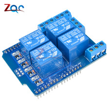 Placa de expansión Swtich para Arduino R3, Módulo de placa de desarrollo One, relé de 4 canales, 5V, V2.0 2024 - compra barato