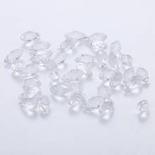 50pcs 6x12mm Clear Oval Faceted Czech Crystal Beads With Hole Briolette Teardrop Of Transparent Glass Beads DIY Jewelry Making 2024 - buy cheap