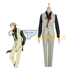 Bungo Stray Dogs Doppo Kunikida Cosplay Costume Custom Made Any Size 2024 - buy cheap