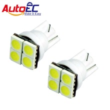AutoEC 50 X T10 4 smd led 158 168 194 w5w 5050 chips Car Luggage Compartment Lights Bulb DC 12V white #LB87 2024 - buy cheap