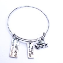 Custom Dangle Charms Accept Metal Wire Bangle Bracelets With I Heart Softball Train Beyond I Am Stronger Than My Excuse Pendants 2024 - buy cheap