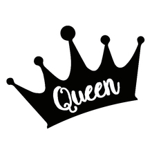 20cm wide Queen Crown Vinyl Car Decals Sticker Girls Car Decal Decoration Car Door Bumper Pattern Art Decor Waterproof  L394 2024 - buy cheap