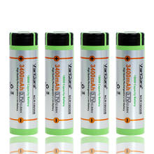 Bateria ncr18650b para lanternas, 4 unidades, 18650 3400mah, novo, original, 3.7v 2024 - compre barato