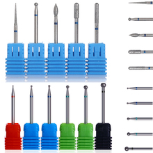 11 Types Nail Drill Bit Burr Milling Gel Nails Cutter File for Electric Drill Accessories  Nail Art Tool Kit 2024 - buy cheap