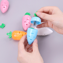 Милые милые пластиковые автоматические точилки для карандашей, креативные канцелярские подарки для детей, школьные принадлежности 2024 - купить недорого