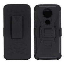 ShockProof Heavy Duty Armour Tough Stand Case With Belt Clip For Motorola Moto E5 Play 2024 - buy cheap