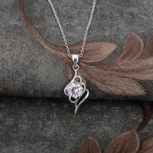 silver plated Necklace 925 jewelry silver Pandant Fashion Jewelry OAUKSRYR 2024 - buy cheap