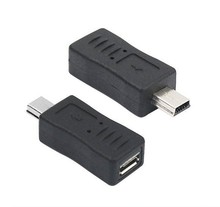 Мини-usb мужчина к Micro USB женщина B Тип зарядное устройство адаптер соединитель конвертер 2024 - купить недорого