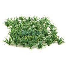 MagiDeal 50Pcs 1:100-1:200 Scale Model Ground Cover Plants Garden Train Model Building Diorama Scene Layout 2024 - buy cheap